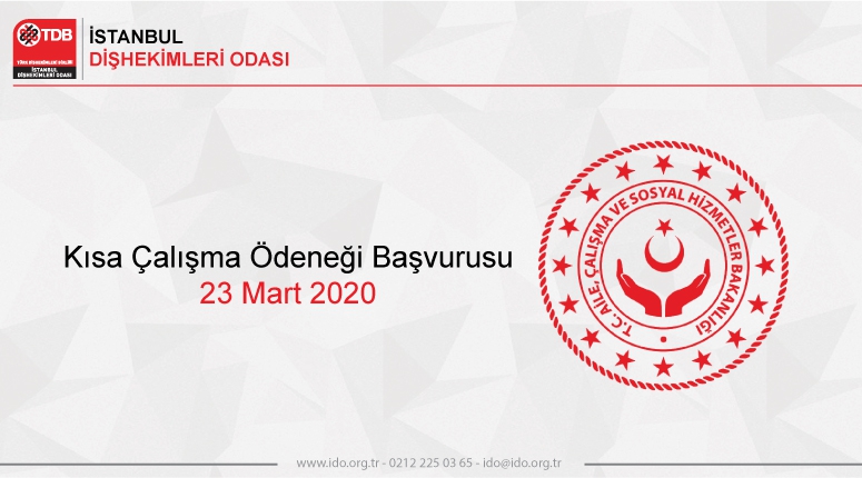 Kısa Çalışma Ödeneği Başvurusu - 23 Mart 2020