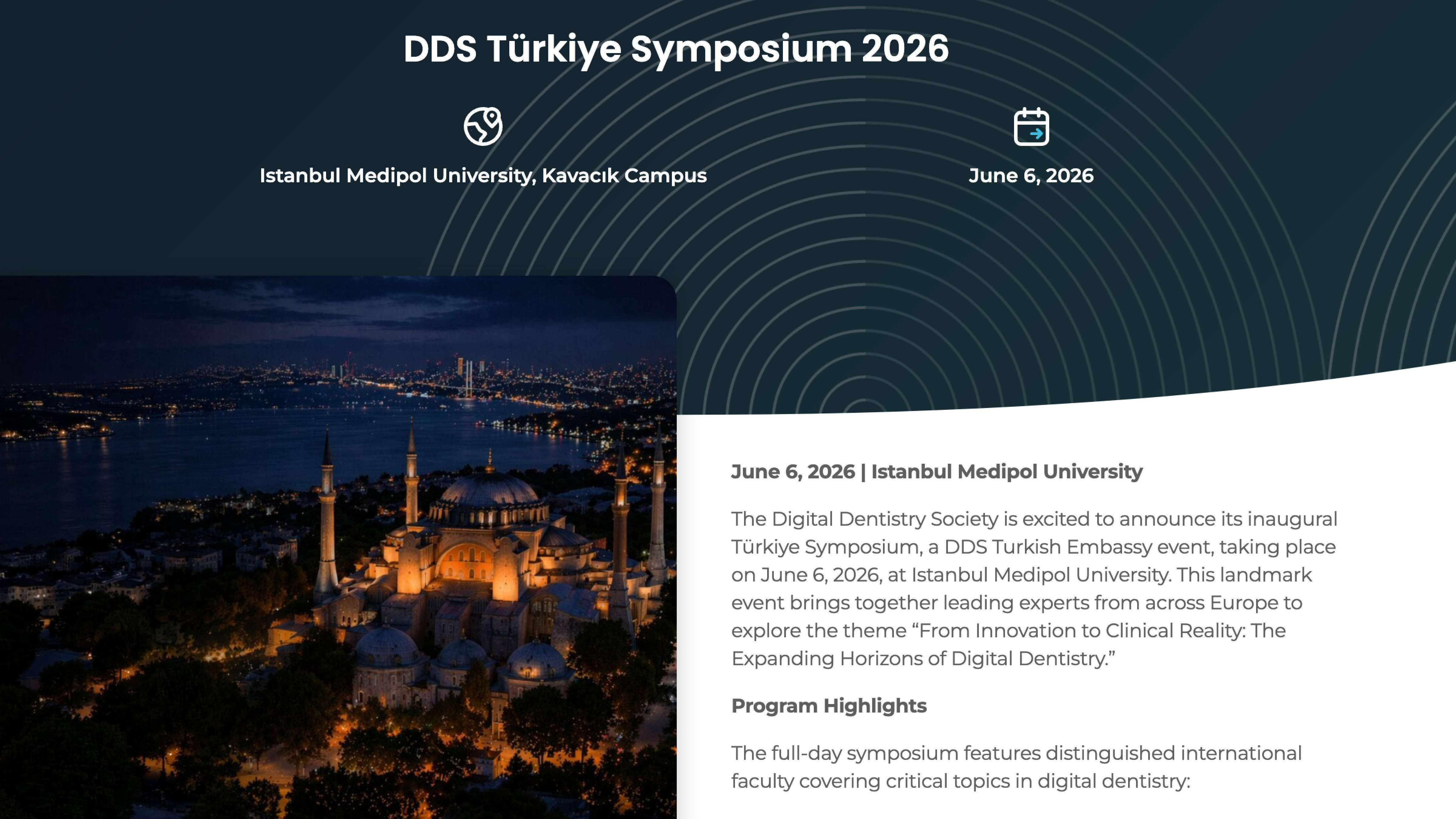 Dijital Diş Hekimliği Derneği, DDS Sempozyumu