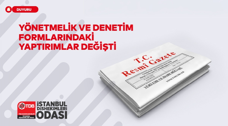 YÖNETMELİK VE DENETİM FORMLARINDAKİ YAPTIRIMLAR DEĞİŞTİ