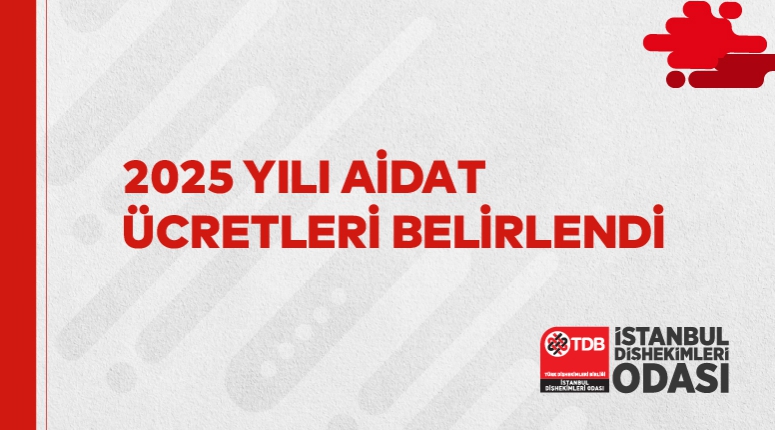 2025 Yılı Aidat Ücretleri Belirlendi